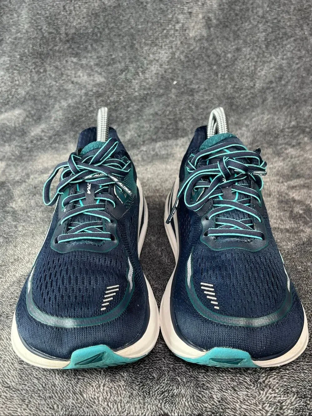 Altra Paradigm 6 Women's Running Shoes Size 7 Navy Blue Teal AL0A5484442 Zero Dr